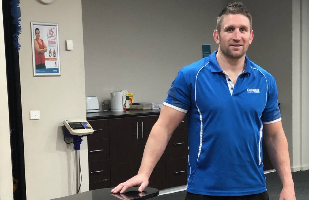 Genesis Health & Fitness Club Maitland's General Manager Kye Howarth.