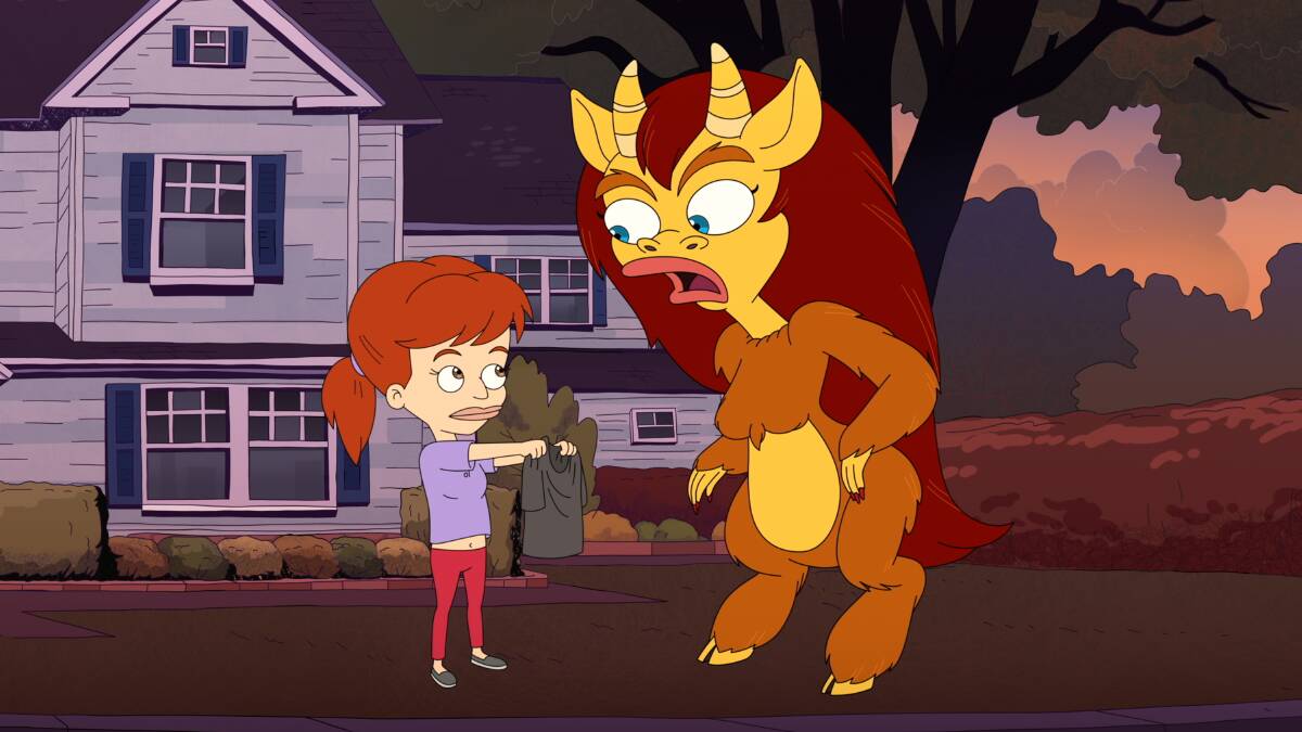 Teen angst, masturbation, sex and nudity ... Big Mouth goes there. Picture: Netflix