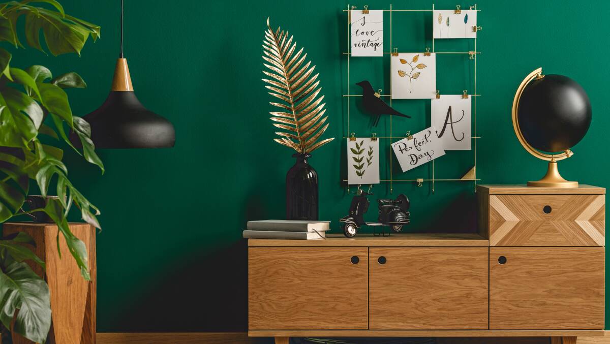 Get funky: Painting your walls in a bold colour can be a brave move. It can also take a ho-hum room to something spectacular. 