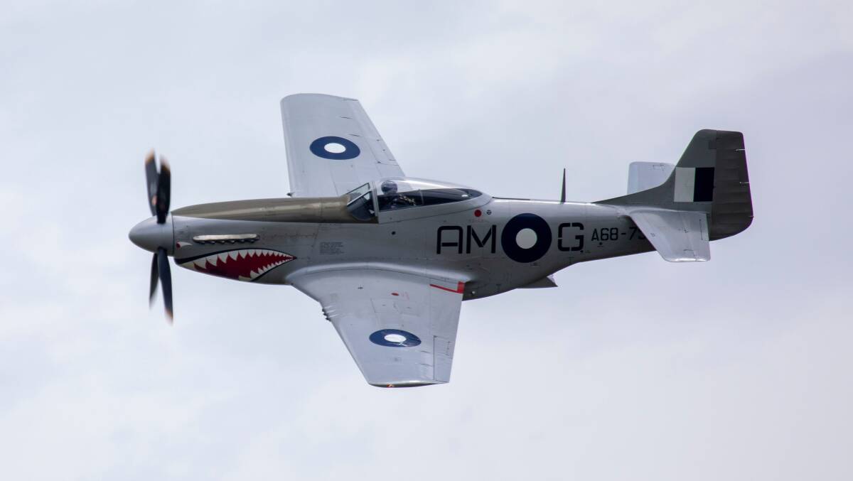 The "mighty Mustang". Picture by RAAF