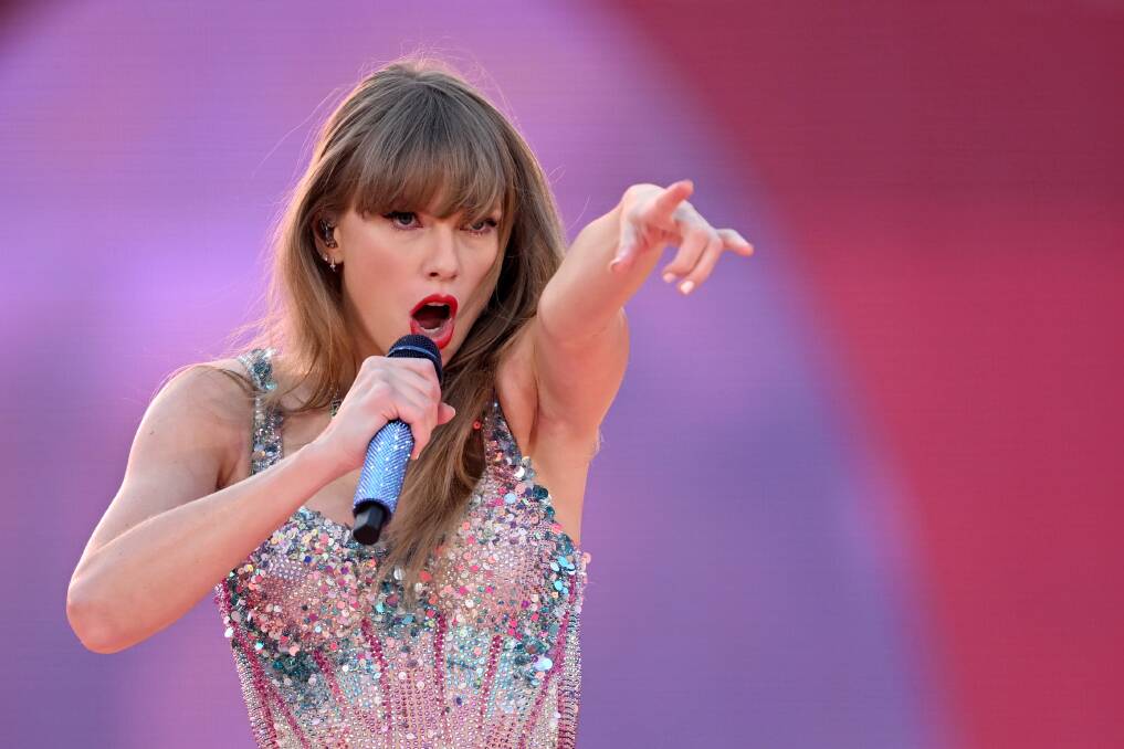More than 300,000 fans will see pop megastar Taylor Swift across four concerts at Sydney Olympic Park. Picture by AAP