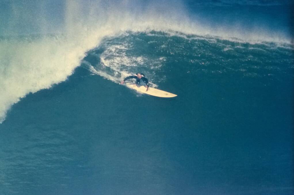 Dan Lowe is a well-known surfing and rugby identity and a former champion longboarder. Picture supplied by Merewether Surfboard Club