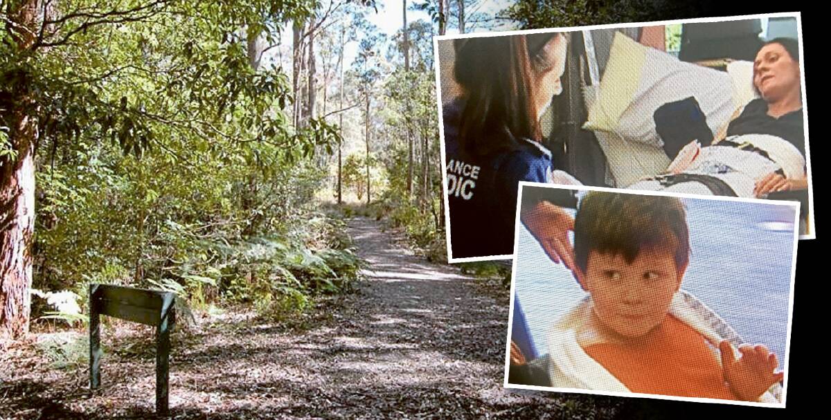 Michelle Pittman and her son Dylan Deane spent 10 days lost in Hunter Valley bushland. 