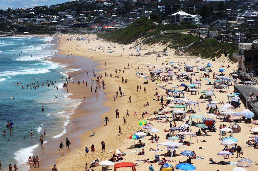Beaches were packed out on Thursday, December 28, as Newcastle sweltered through a hot day. Pictures by Peter Lorimer