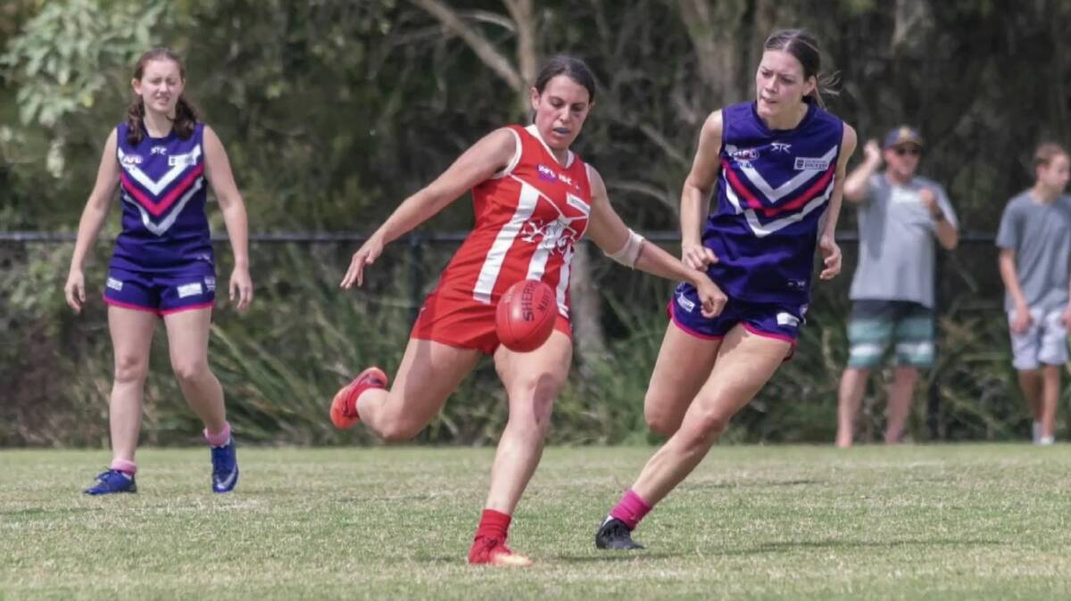 Tori Cowburn was remembered as a talented sportswoman and valued teammate, and was heavily involved in the Singleton Roosters AFL club. Picture supplied