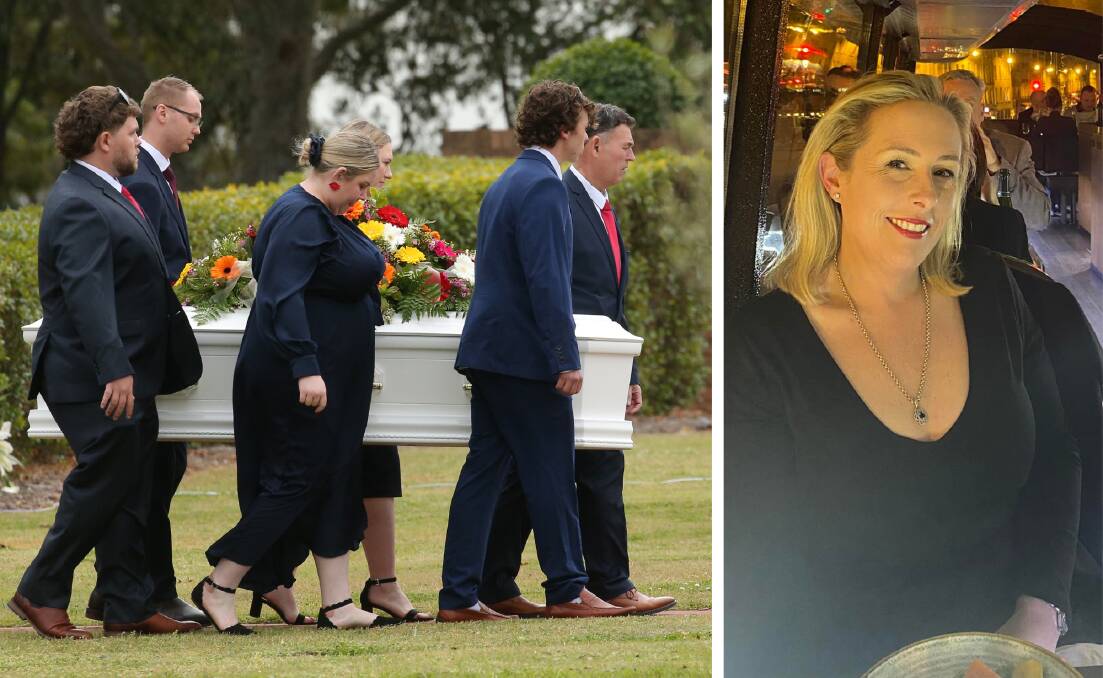 Kylee Enwright was remembered at a funeral service on Friday. Pictures by Simone de Peak, supplied