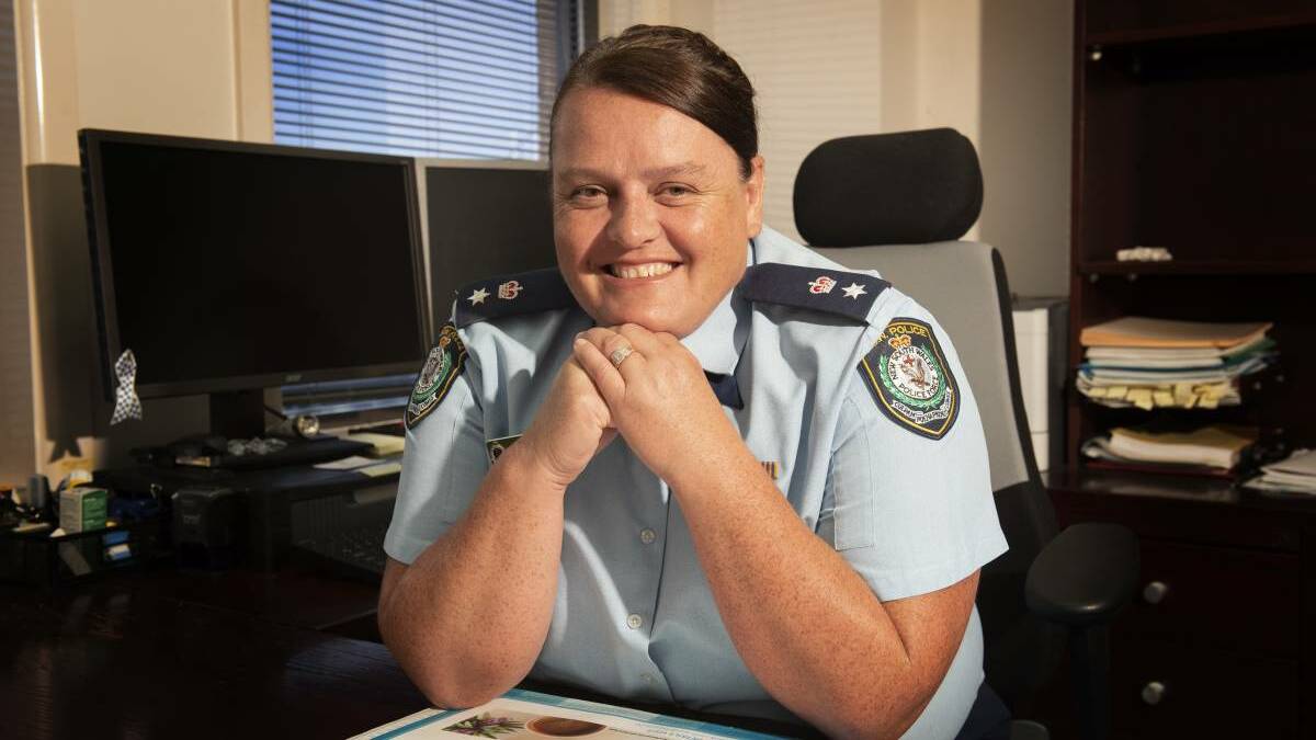 HISTORY MADE: Oxley Superintendent Kylie Endemi was named the top cop of the Oxley Police District in 2020. Picture: Peter Hardin