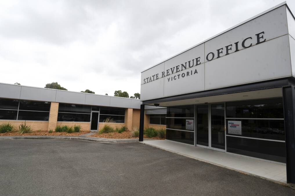 The State Revenue Office in Mount Helen. Picture: Lachlan Bence