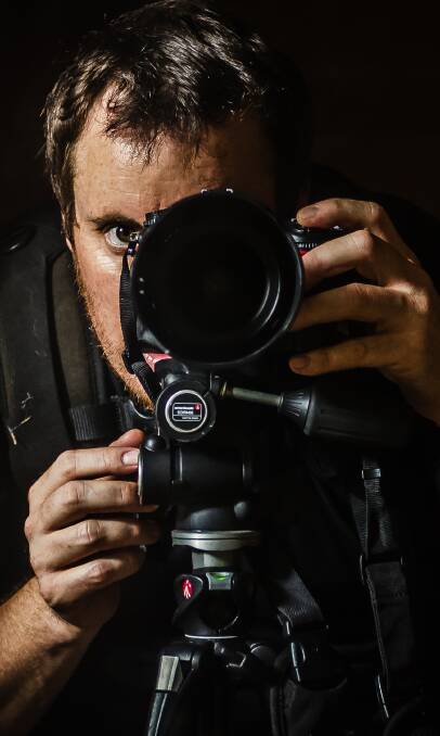 INSIDER'S VIEW: Photographer Brett Patman's self-portrait.