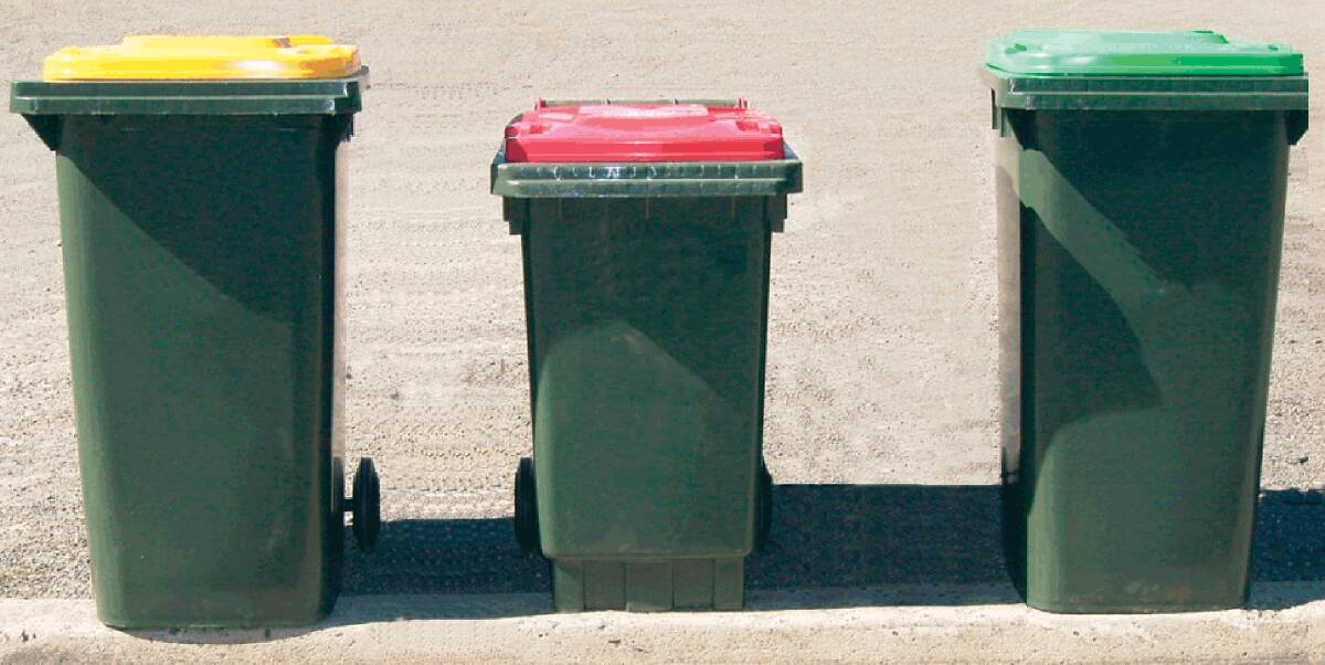 WASTE WATCH: Two letter writers this week report council's three-bin waste collection service is working fine for them. They've offered some tips. Picture: Supplied