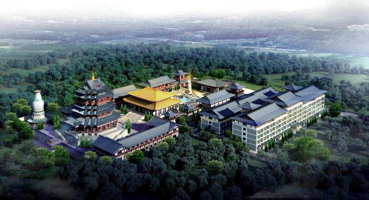 REWORKING: Proponents of the Chappypie Chinese Theme Park, at Warnervale, say they will resubmit a new DA for the park temple. Picture: Supplied