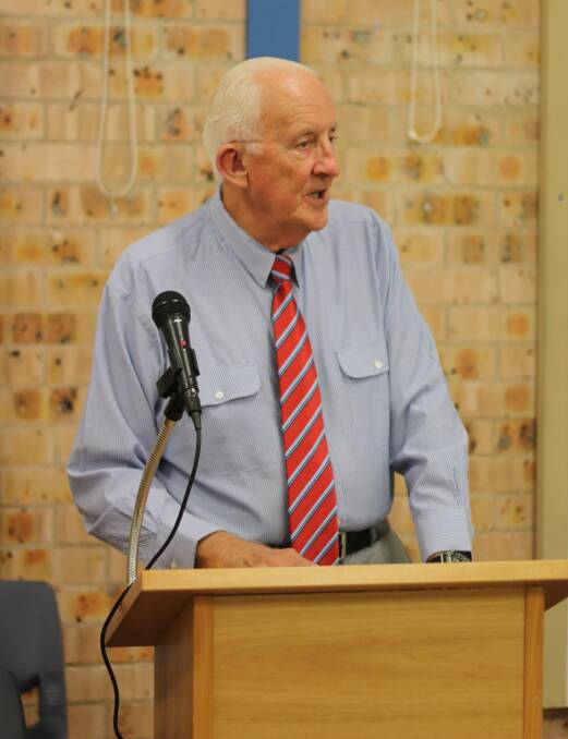 END OF AN ERA: Former president Col Roach has lamented the demise of Bonnells Bay Progress Association after 45 years. Picture: David Stewart