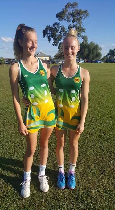METRO LEAGUE: Tiana Baldock, left, and Jazlyn Evans have been selected in the Central Coast Heart squad. Picture: Supplied