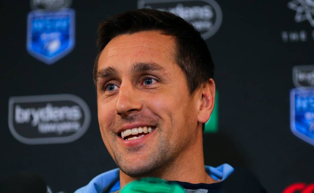 Knights captain Mitchell Pearce