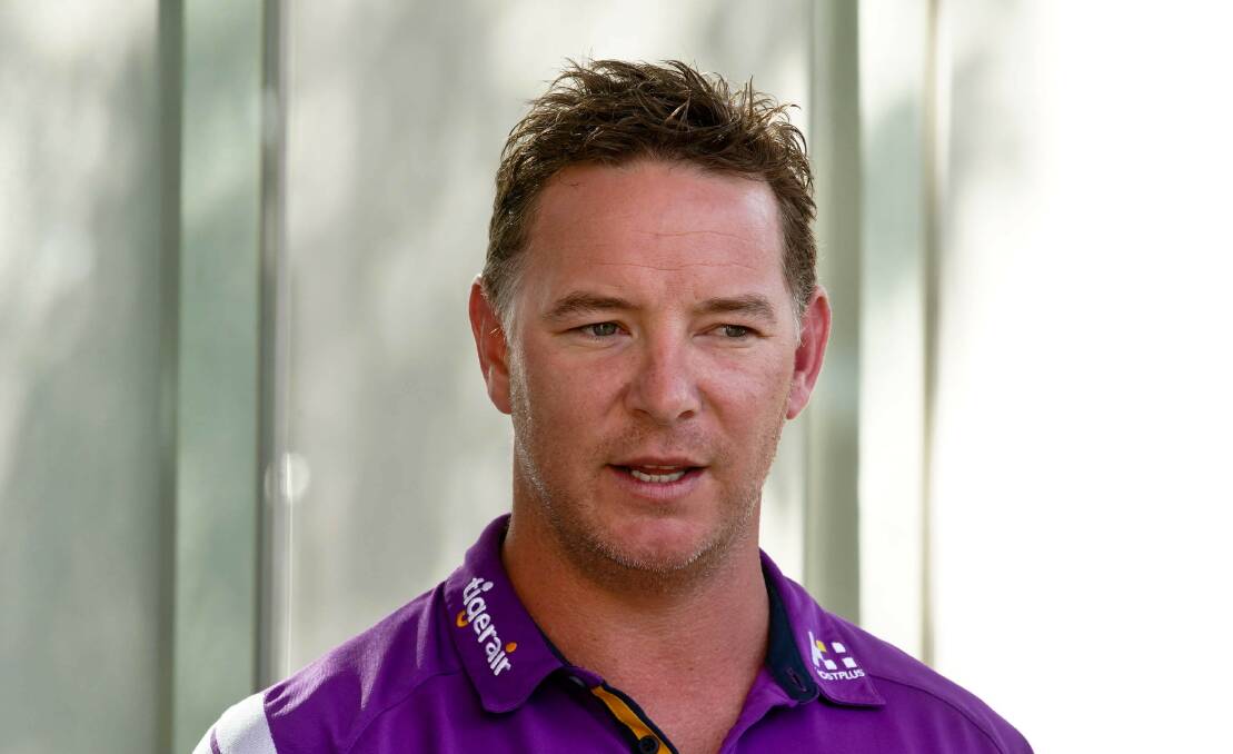 Contender: Ex-Storm and current Roosters assistant Adam O'Brien.