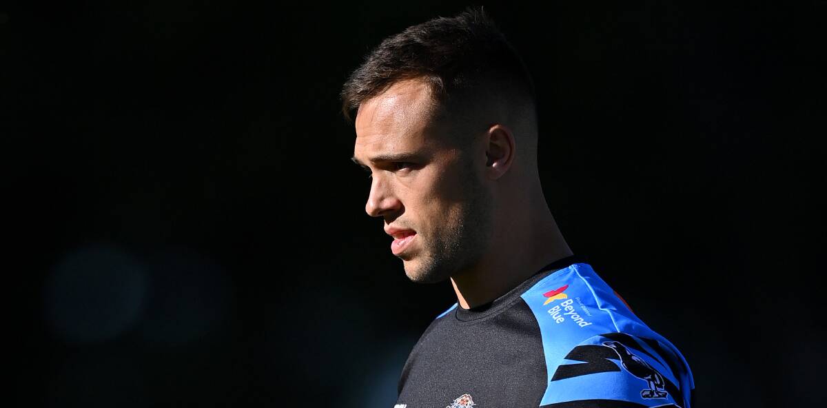 Wish-list: Despite denials that Luke Brooks wants out and is keen for a release from his club, the Knights continue to monitor the situation between the halfback and the Wests Tigers with a view to potentially signing him if he was to become available in the New Year. Picture: AAP.