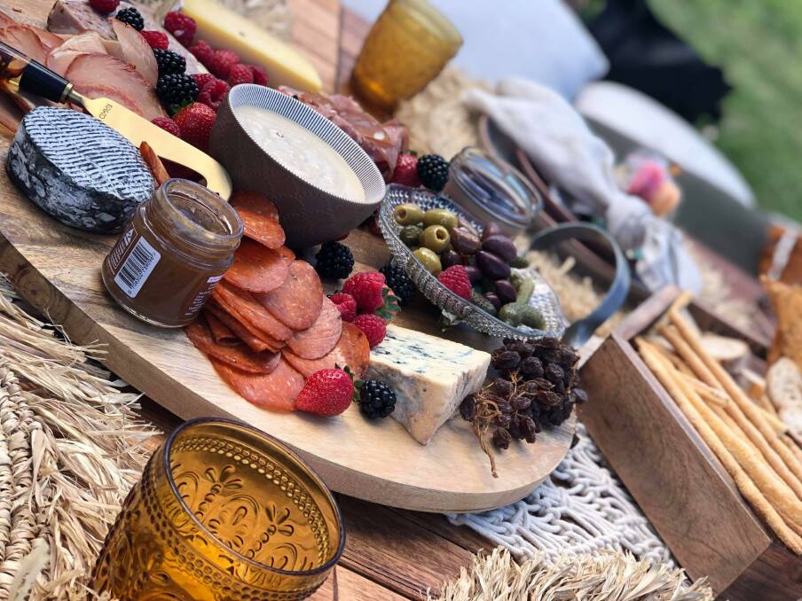 Gourmet: Luxe Lakeside offer a range of pop-up picnics, with catering an option. 