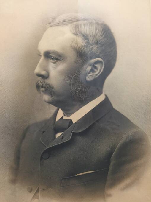 Historic title: R.B Wallace was the first president of the Hunter Chamber of Commerce in 1886