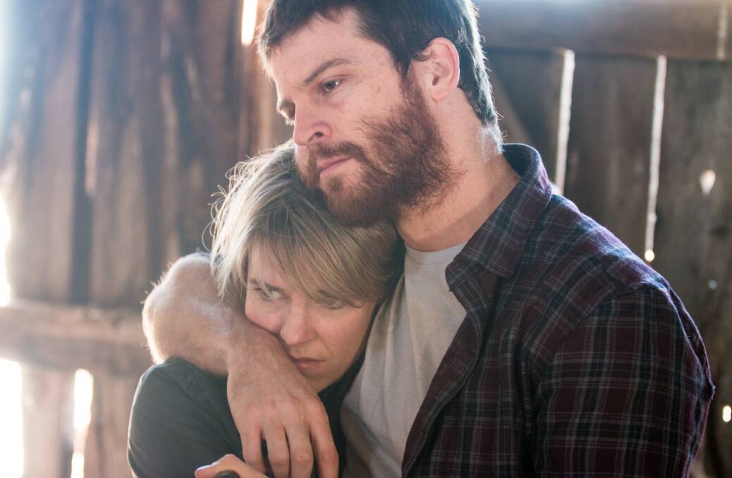 Before I Go: Actors Lauren Bailey and Nick Cain in the movie they have produced that deals with confronting mental health in rural Australia.
