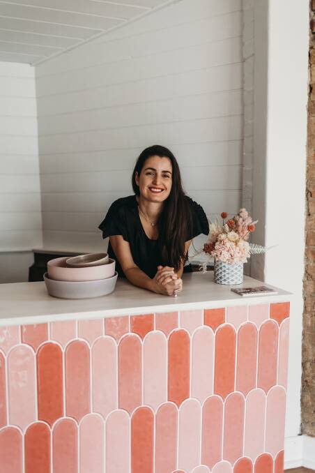 Shop small: Tamara Bajic in her Darby Street, Cooks Hill store. 