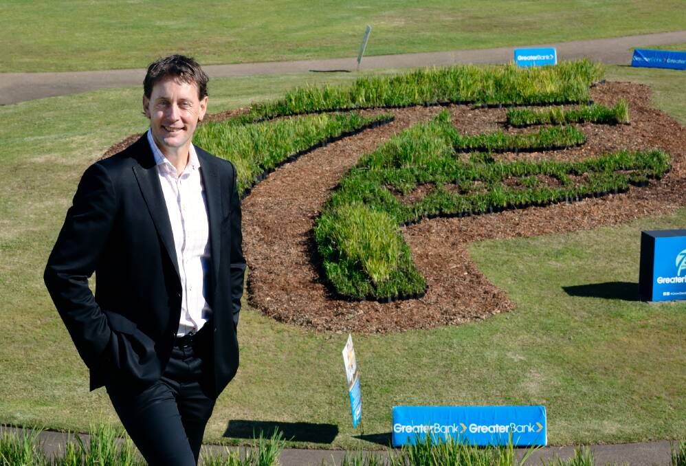 Legacy project: Greater CEO Scott Morgan at the Foreshore planting project in Newcastle. 