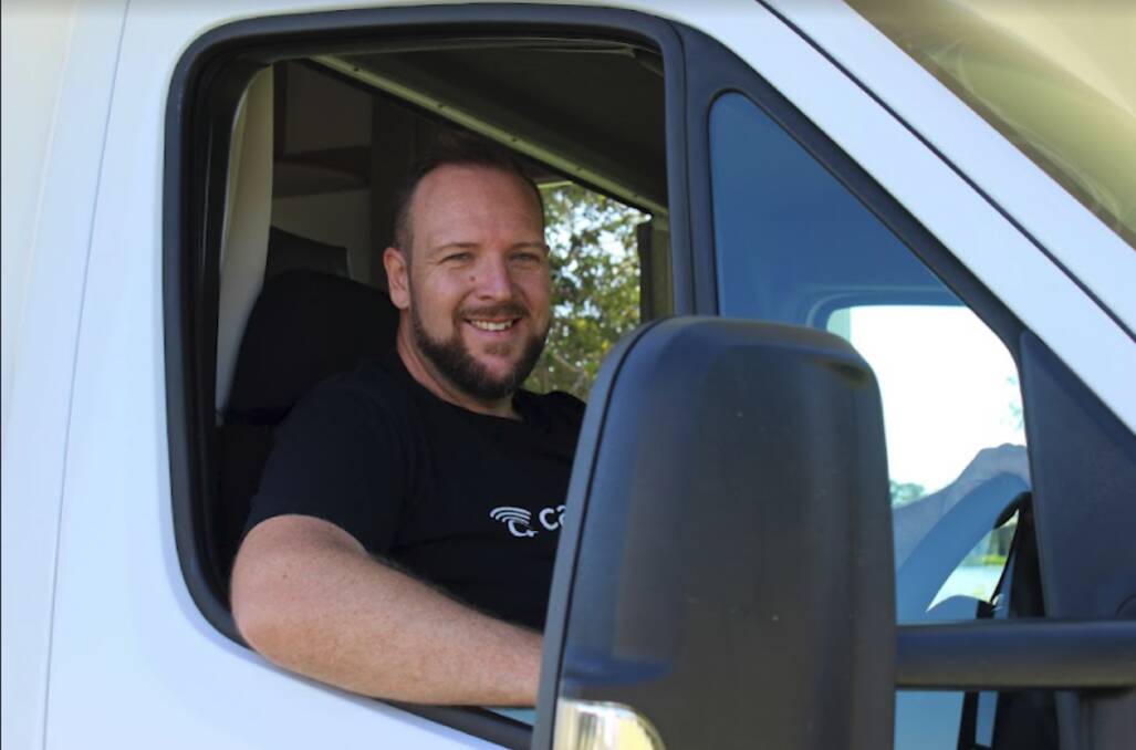 Camplify founder Justin Hales has appealed to van owners to rent their property to those in need in flood areas. Picture supplied