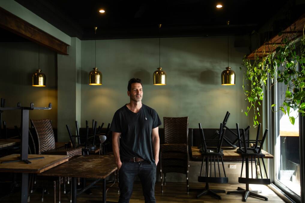 CHANGING BUSINESS MODEL: Ben Richardson, owner of The Autumn Rooms on Darby Street. Picture: Marina Neil 