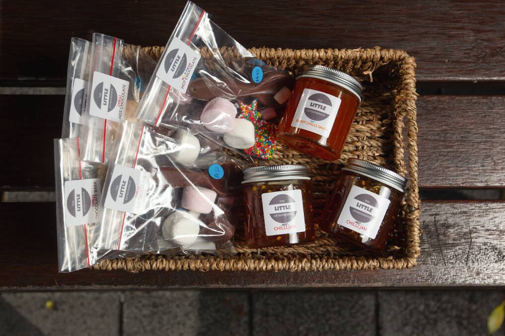 Sweet spot: The Little Entrepreneur started with chilli jam and has grown to include chocolates. Picture: Marina Neil 