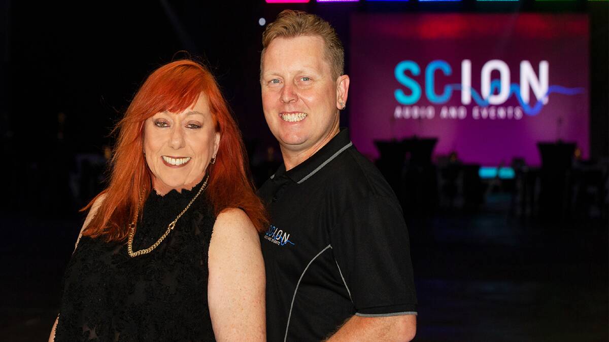 No shows: Louise and Anthony Tillman's event company Scion Audio has been hit hard by cancellations.