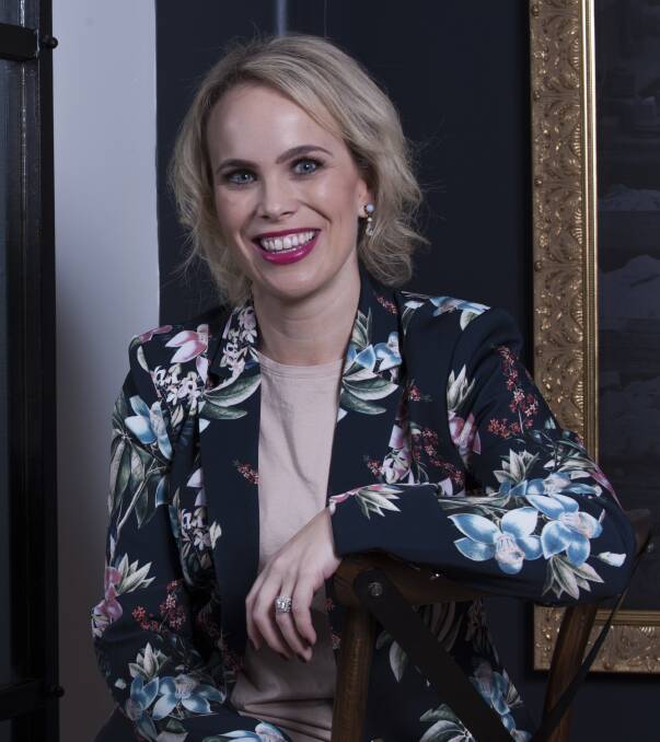 New role: Newcastle businesswoman Holly Martin will be the Newcastle Business Club president in 2018.