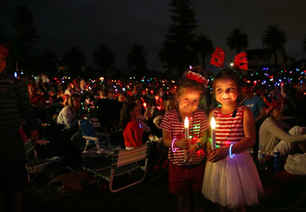 JINGLE BELLS: Christmas Under the Stars, a "fresh take" on the traditional carols, is on at King Edward Park from 5.30pm on December 7. Picture: MARINA NEIL