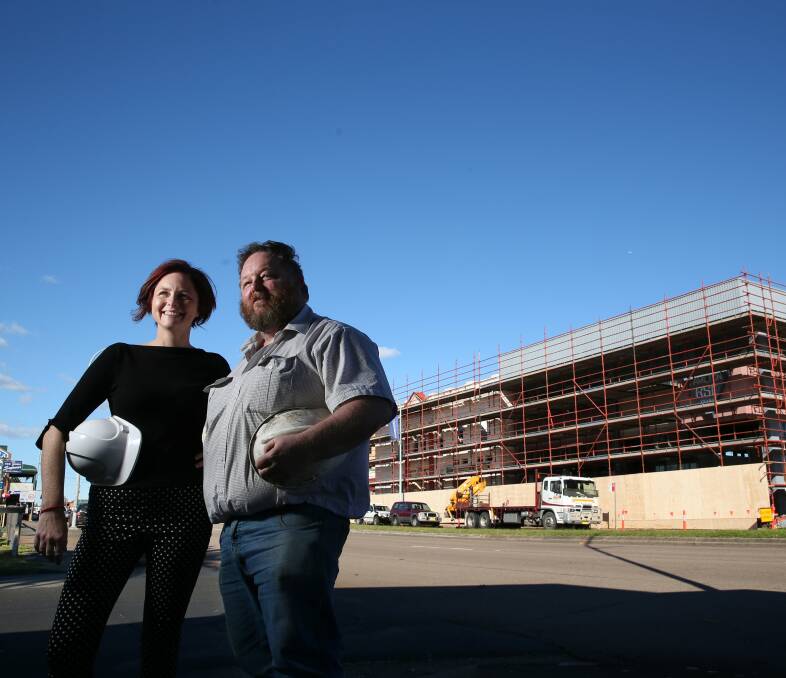 NEW LOOK: Brother and sister team Bernadette and Dan Connolly are behind the makeover of the old Hamilton RSL club. Picture: Max Mason-Hubers