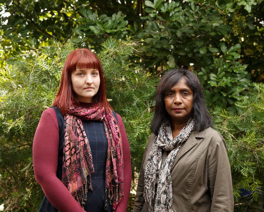 Concerned: Jenny's Place staff Saibre Johnstone and Rosemary Pillay. Picture: Max Mason-Hubers
