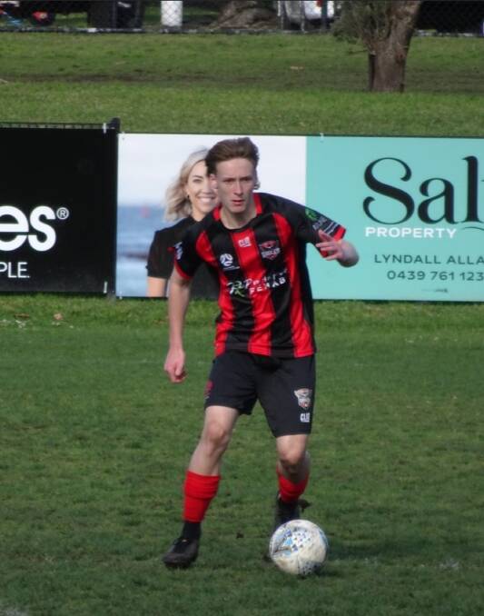 Liam O'Toole plays centre defensive midfield with the Edgeworth Eagles. "Kindness and love will conquer evil, it will, it has to," Michelle O'Toole said. "It has."