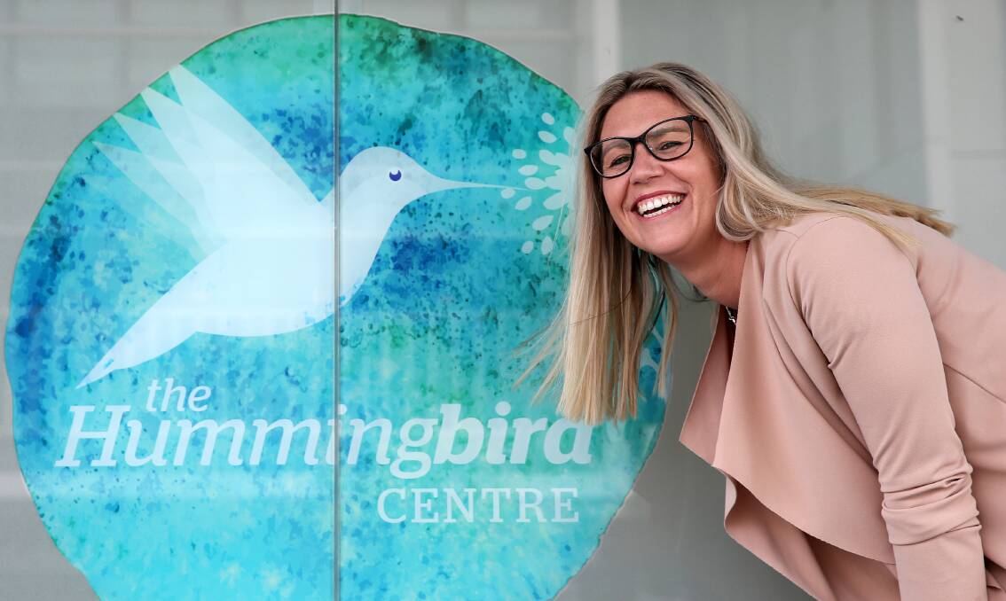 Help: Dr Rickie Elliott has recently established the not-for-profit organisation Hummingbird Haven to offer free support to disadvantaged people. She received her Doctor of Clinical Psychology in 2013 and Bachelor of Psychology in 2005 at the University of Newcastle. Picture: Peter Lorimer
