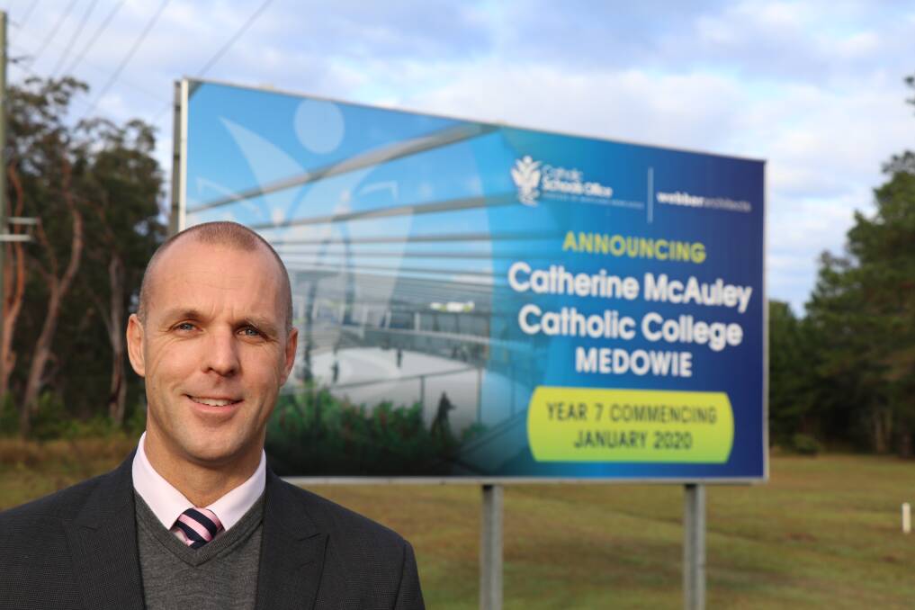 Vision: Newly appointed college principal Scott Donohoe said the site would have a chapel that will accommodate 500 and be open to the public.