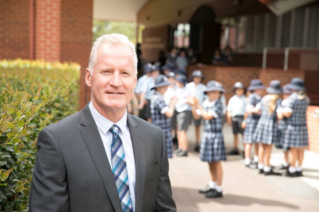 Options: Macquarie College principal Rohan Deanshaw said the school was "committed to the provision of high quality learning" on site and online. 