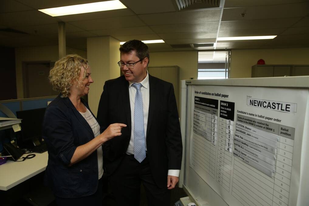 Speaking out: Newcastle MP Sharon Claydon and Shortland MP Pat Conroy. Picture: Jonathan Carroll
