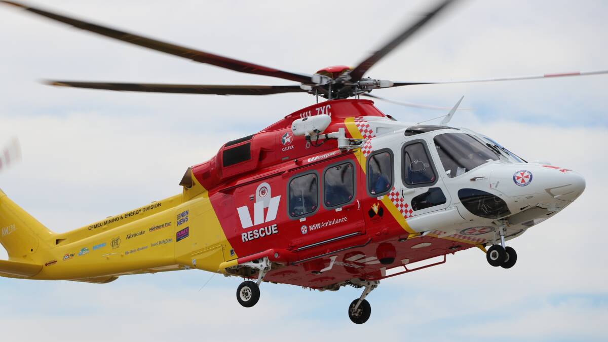 Teenager flown to John Hunter Hospital with head injuries