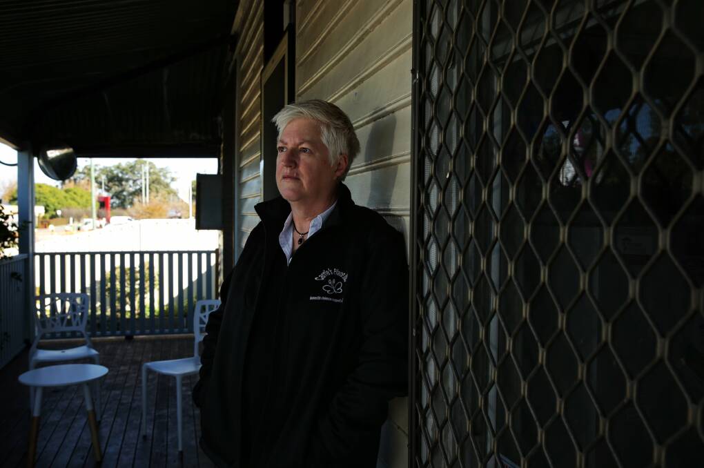 Demand: Jan McDonald said 95 per cent of the women seeking help from Carrie's Place for homelessness had experienced domestic violence. Picture: Simone De Peak

