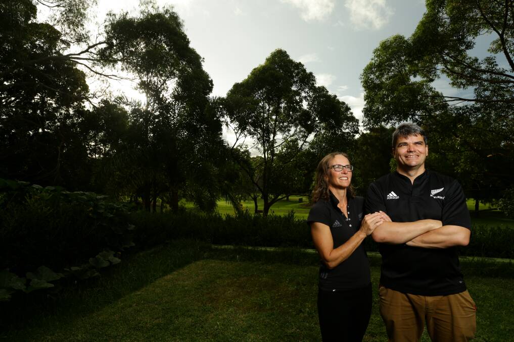 Dual citizens: Professor Jennifer Martin and Dr Mike Fay said the bubble was possible because both countries had managed the pandemic so well. They moved to Australia in 1999 and Newcastle in 2014. Picture: Jonathan Carroll