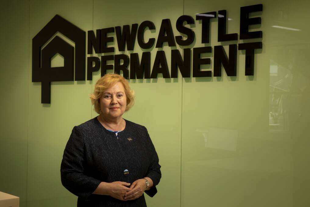 Newcastle Permanent chief executive officer Bernadette Inglis. Picture supplied. 