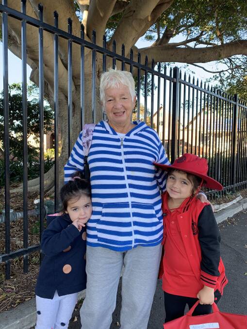Relief: Kerrie McGuire with Amani, 3, and Amirah, 5, said children returning to school fulltime would help parents with working arrangements.
