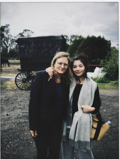 Special: Jasmin Tarasin, pictured with actress Gillian Nguyen, will present the tour with Jo McNulty, Courtney Collins and Bronwyn Kidd in Newcastle on Saturday.