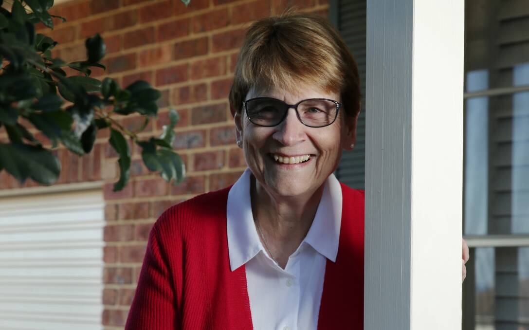 GIVING BACK: Kathy Prior has been a Lifeline telephone crisis support volunteer for a decade and is nominated for an award. Call Lifeline on 13 11 14. Picture: Simone De Peak