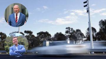NOT NEEDED: Neither Barnaby Joyce or Roy Butler are convinced point-to-point speed cameras should be extended to cars, and believe there are alternatives to improving road safety.