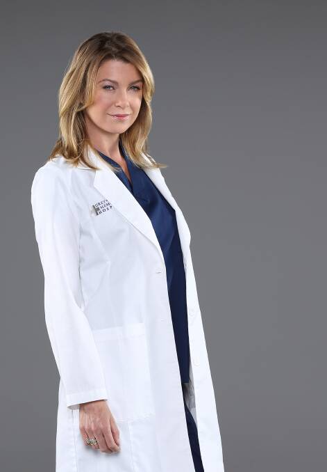 Female lead: Ellen Pompeo is Meredith Grey in the long-running medical drama Grey's Anatomy. Photo supplied
