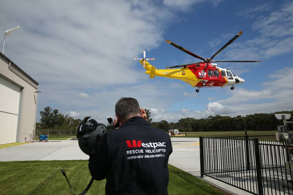 WORKING IT OUT: Health officials have entered talks with paramedics and intensive care nurses after a disagreement over staffing on the Westpac rescue chopper.