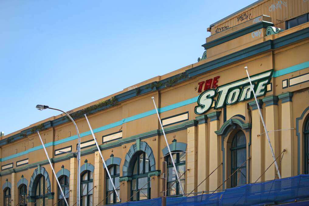HISTORICAL PROBLEM: Engineers found 'ongoing structural risk' with The Store's historic facade. 