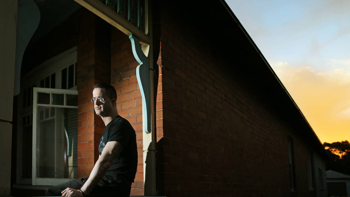 IN THE DARK: Hamilton man Hamish Jones, who is signed up with iiNet, is receiving NBN speeds he says are reminiscent of 1990s dial-up internet. Picture: Marina Neil